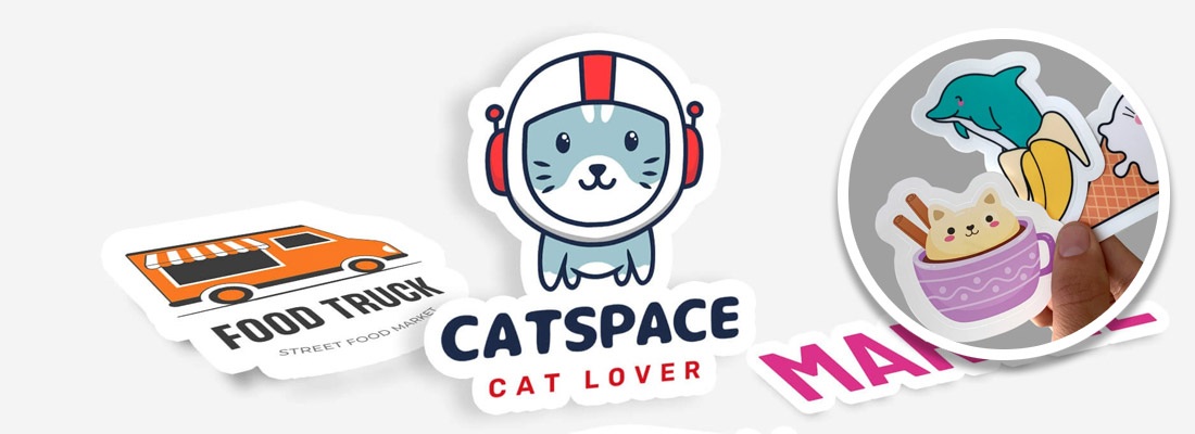 Custom Shape Sticker Printing