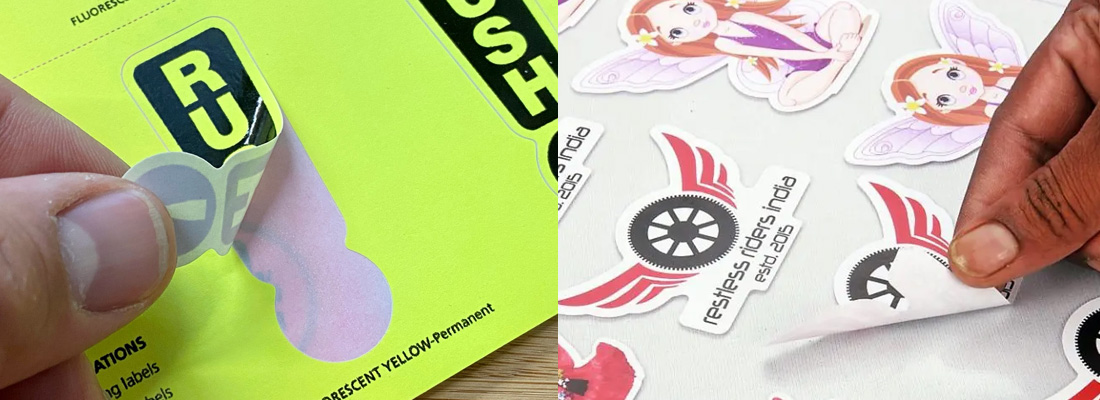 Custom Shape Sticker Printing In Chennai